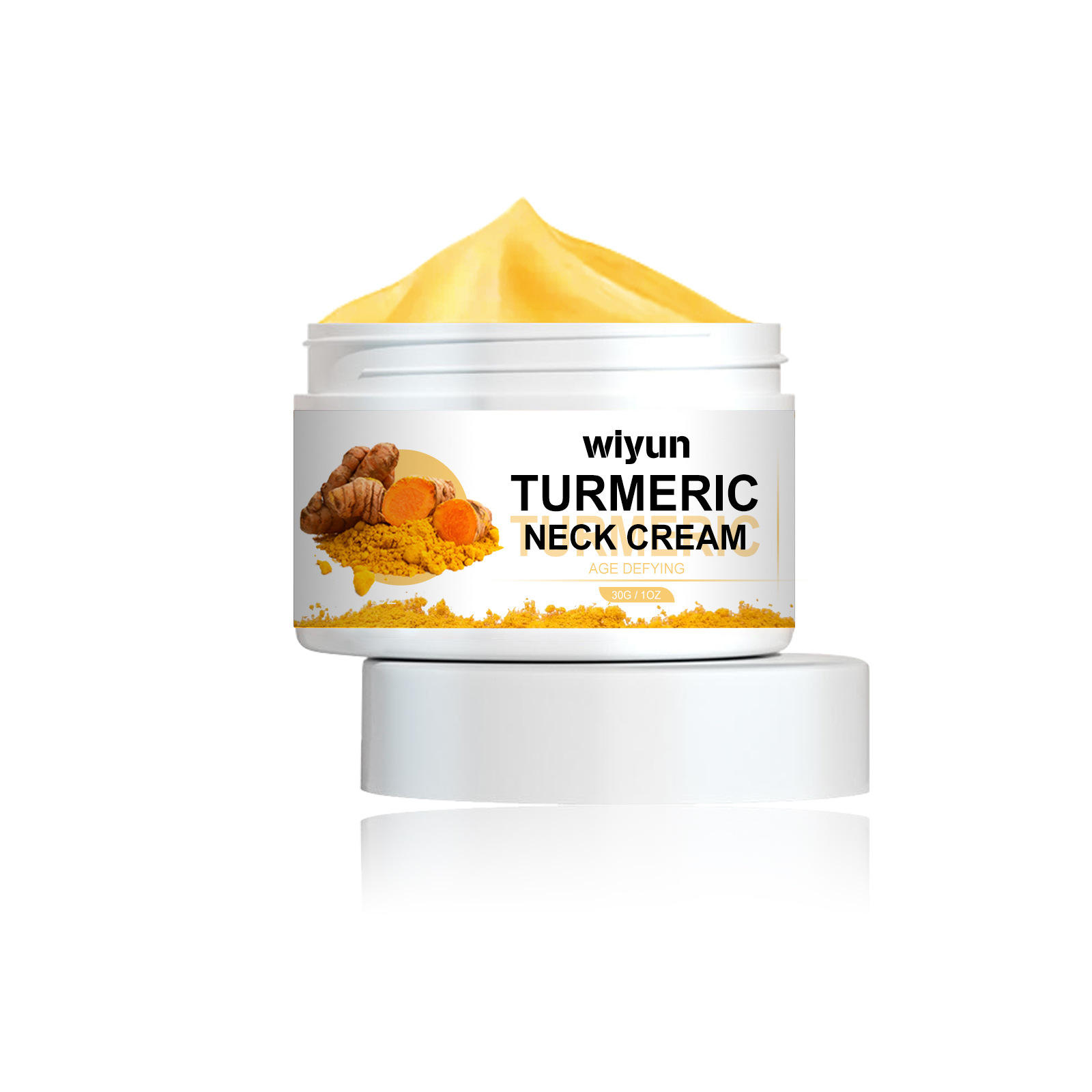 Turmeric Neck Cream Organic Brightening